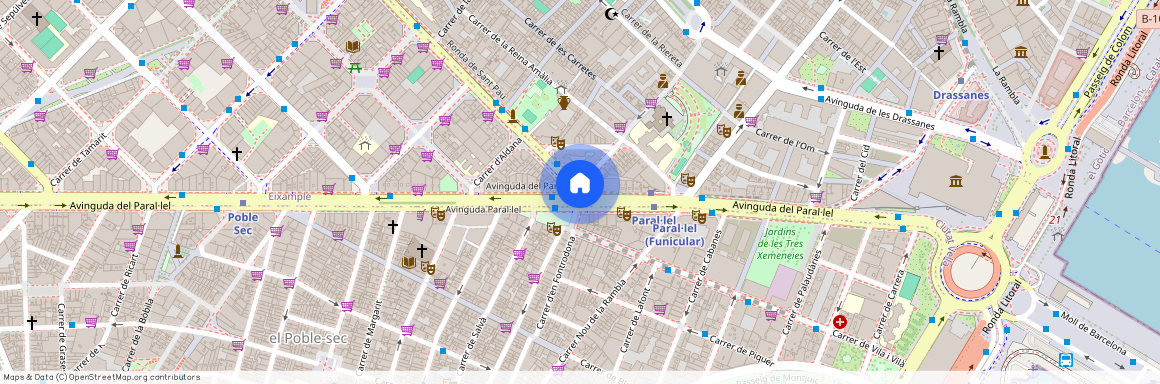 Ronda de Sant Pau, Barcelona, Catalonia 08015