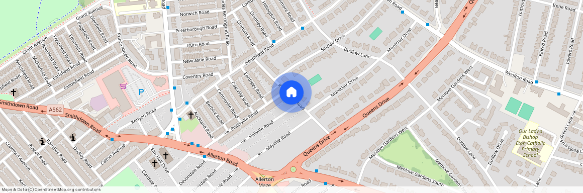 Rutherford Road, Liverpool, Merseyside, L18