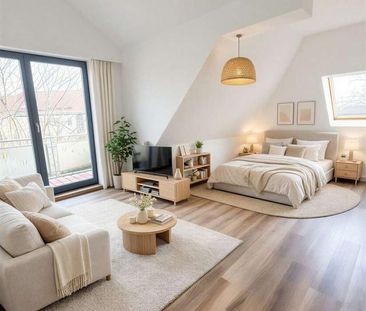 Neu! Stilvolle 1-Raum-Wohnung mit moderner Einbauküche, Tageslichtb... - Foto 1