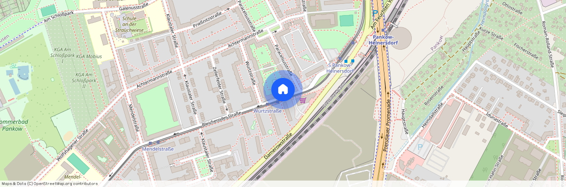 Bleicheroder Str. 23, 13187 Berlin OT Pankow, Zur Karte