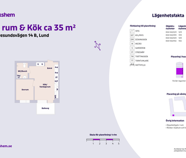 Öresundsvägen 14 B, lgh 1213, Västerbro - Photo 3