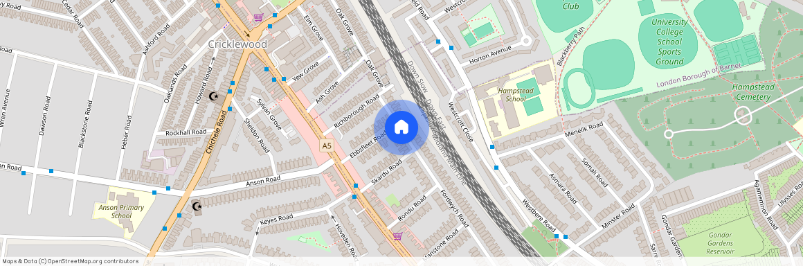 Fordwych Road, West Hampstead, London