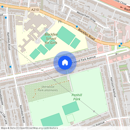 Sherwood Park Avenue, Sidcup, Kent