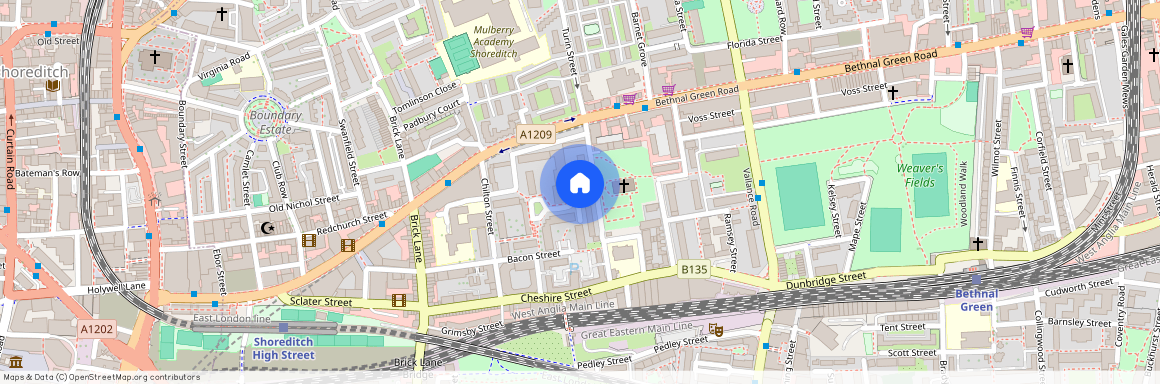 St Matthews Row, Shoreditch, London, E2