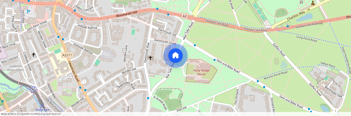 Greyladies Gardens, Wat Tyler Road, London, SE10