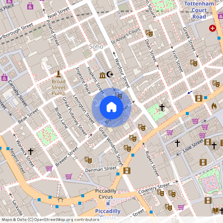 Greens Court, Soho, W1F