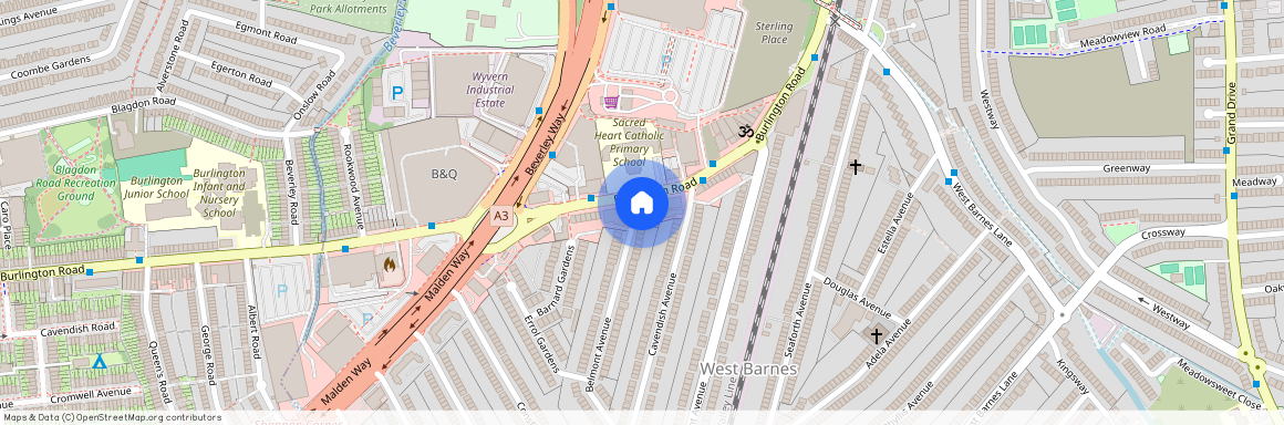 Burlington Road, New Malden, KT3