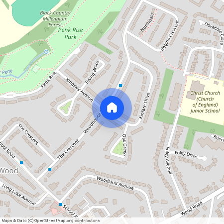 Tettenhall WoodKinfare Drive, WV6 8JW, Wolverhampton