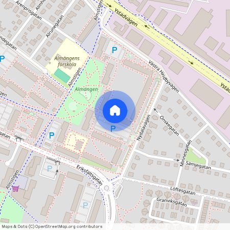 Almhög, Malmö, Skåne, Nydalavägen 3 G