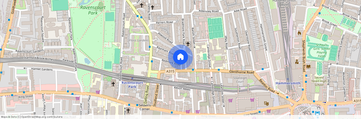 Lamington Street, Brackenbury Village, Hammersmith, W6