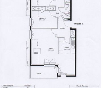 Appartement 3 pièces - Photo 2