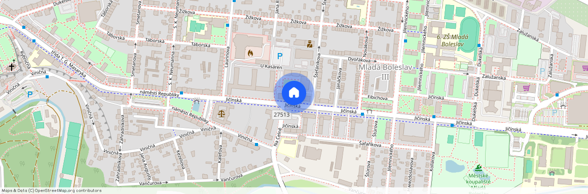 Jičínská 244, Mladá Boleslav