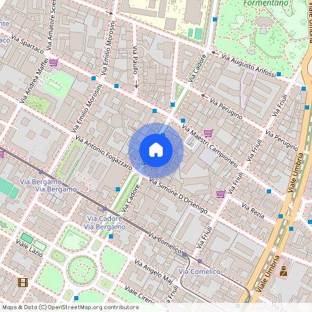 Via Cadore 35, TS, 20135 MILANO, Centro storico-IED-Cattolica-Unimi