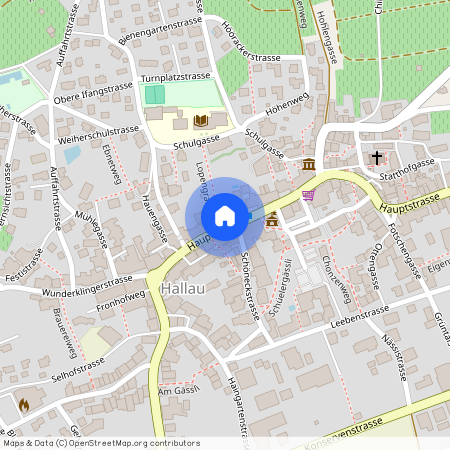 8215, Hallau, Hauptstrasse, 33