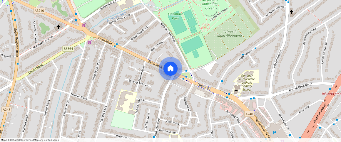 Ewell Road, Surbiton, KT6