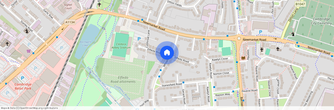 Elfleda Road, Cambridge, CB5