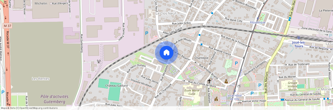 37300, Joué-Lès-Tours