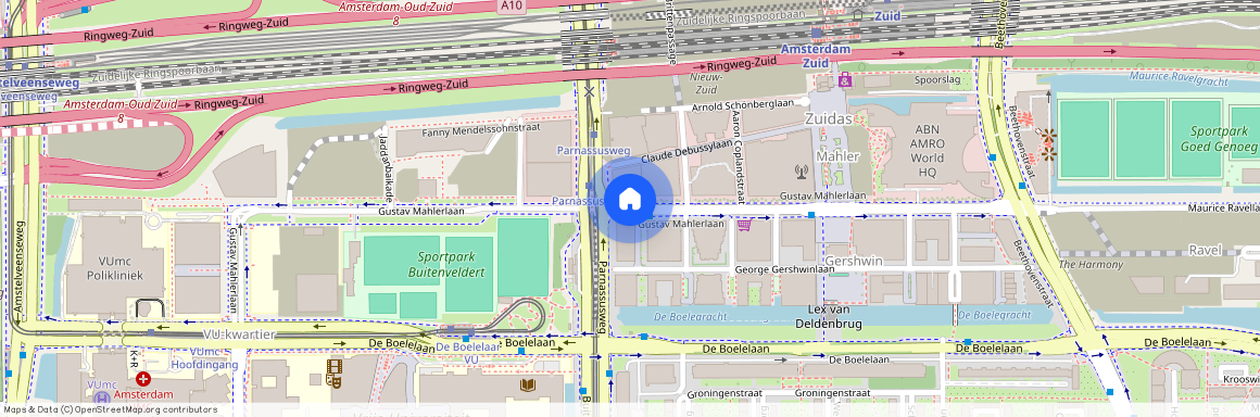 Zuidas, 1082 ME, Gustav Mahlerlaan, Amsterdam
