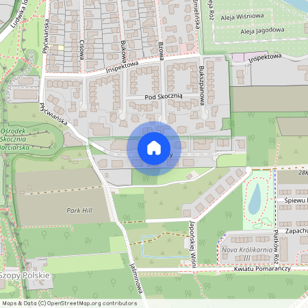 ul. Leszczyny, Stegny, Mokotów, Warszawa, mazowieckie