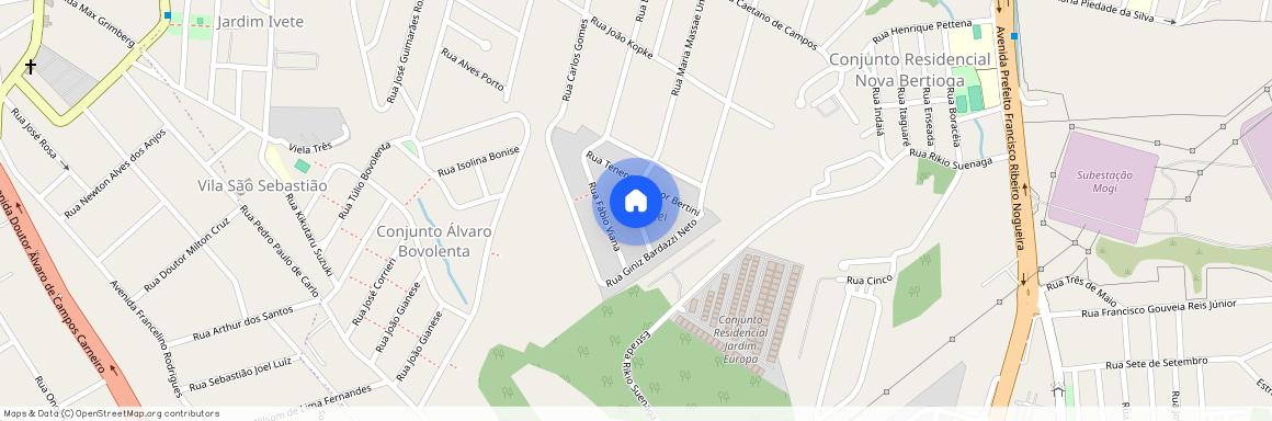 Rua Sílvio Rodrigues Morato, Vila Rei, Mogi das Cruzes
