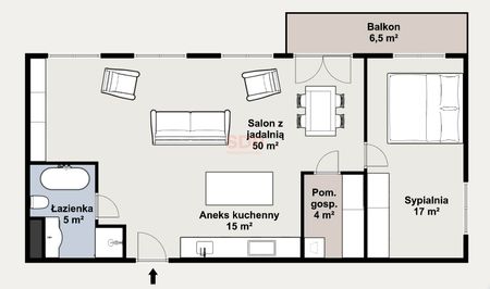 LOFT z balkonem i MP w centrum! - Фото 2