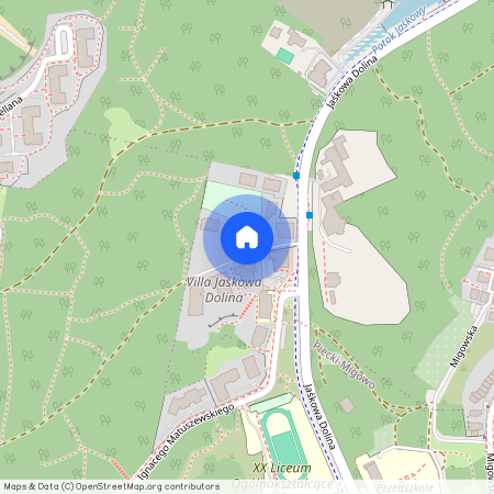 ul. Jaśkowa Dolina, Wrzeszcz Górny, Gdańsk, pomorskie