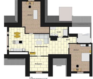 3.5 Zimmer, 97 m², 4. Stock - Photo 6