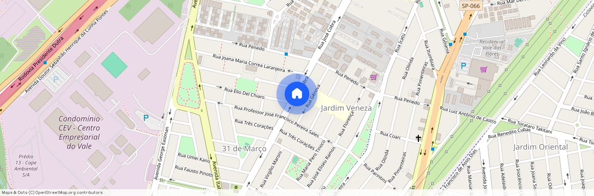 Rua Jose Cobra 703, São José Dos Campos, São José Dos Campos - SP, 12237-000, Brazil