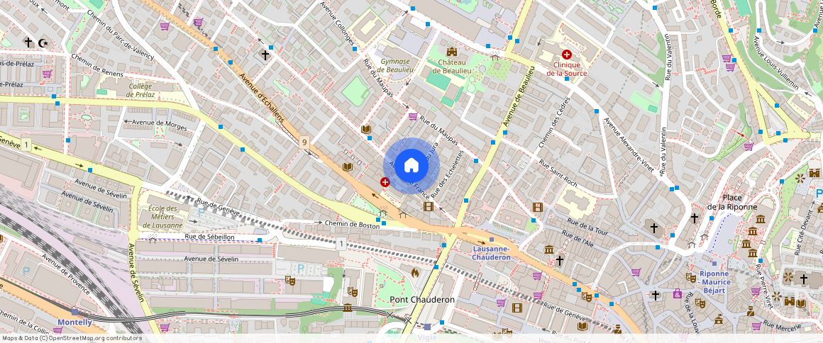 av. de France 18a, 1004, Lausanne