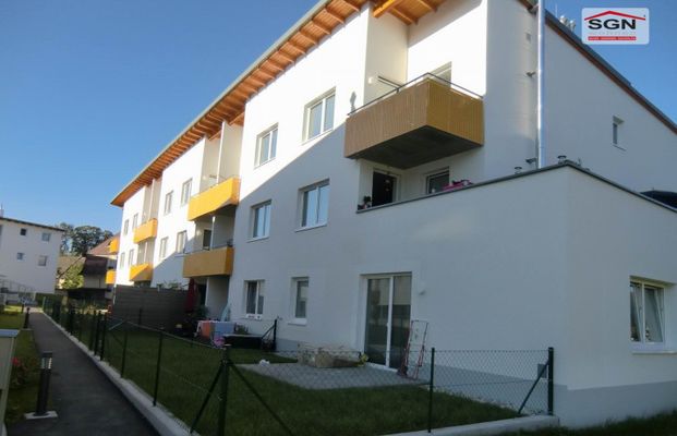 Geförderte 3 Zimmer-Wohnung mit Balkon, Tiefgaragenplatz & Miete-Kaufoption - Foto 1