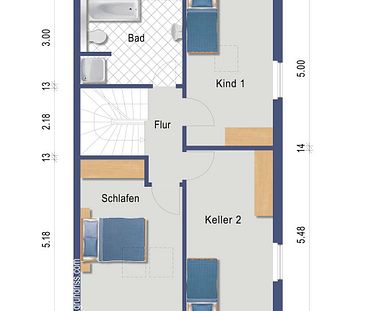 Großzügiges Neubau-Einfamilienhaus mit Terrasse und Garten in Friedelsheim! - Foto 6