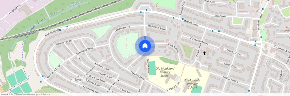 Renfrew Place, Coatbridge, ML5