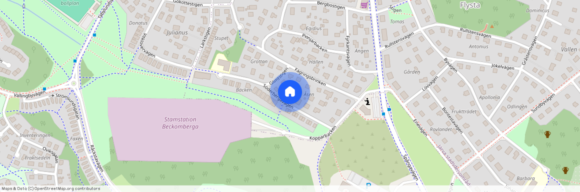 Söderbergavägen, Spånga