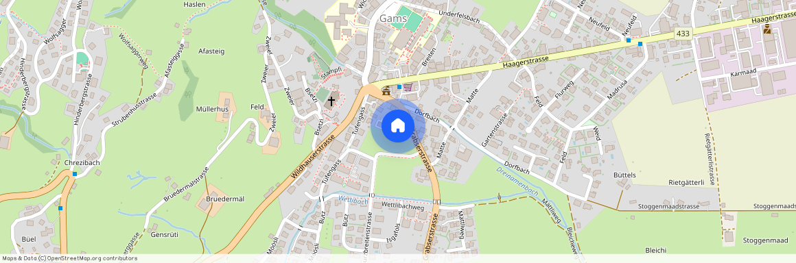 Grabserstrasse 10, 9473 Gams