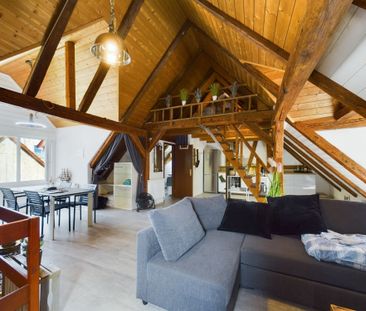 Möblierte 2-Zimmer-Dachgeschosswohnung am See in Steckborn - Photo 2