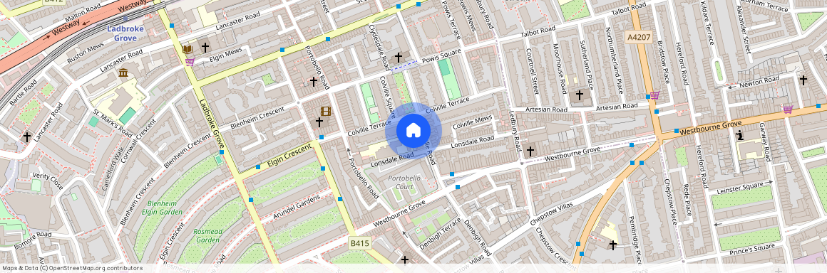 Colville Road, Notting Hill, W11