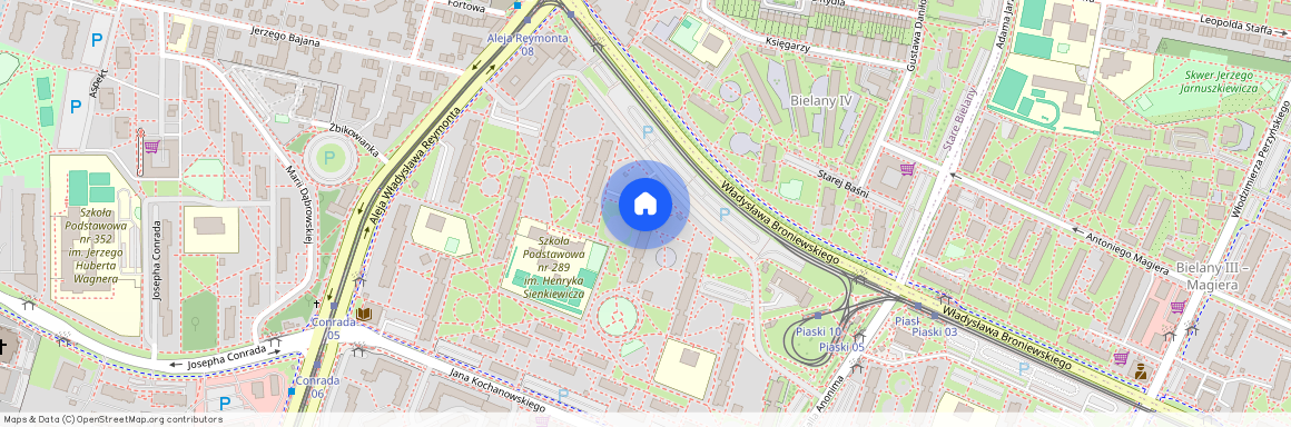 ul. Władysława Broniewskiego, Piaski, Bielany, Warszawa, mazowieckie