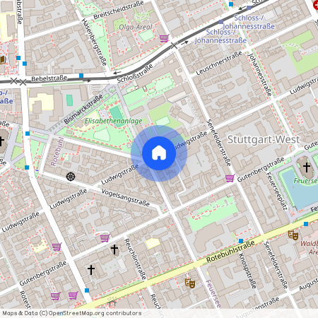 Ludwigstraße 53, 70176 Stuttgart - Stuttgart-West