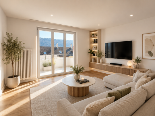 St-Imier, superbe appartement de 3.5 pièces au 2ème avec balcon - Foto 1