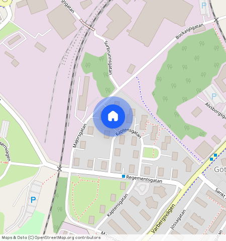 Borås, Kaptensgatan, **, 50431