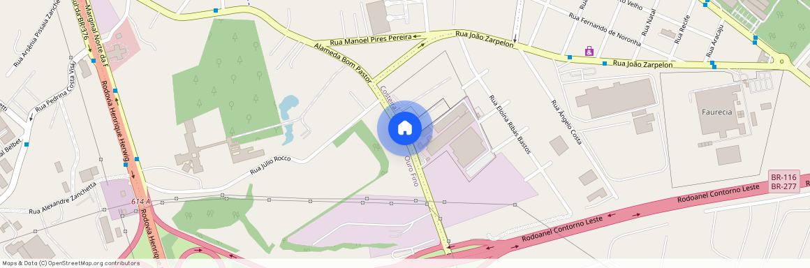 Alameda Bom Pastor, 3361, São José Dos Pinhais, São José Dos Pinhais - PR, 83015-140, Brazil