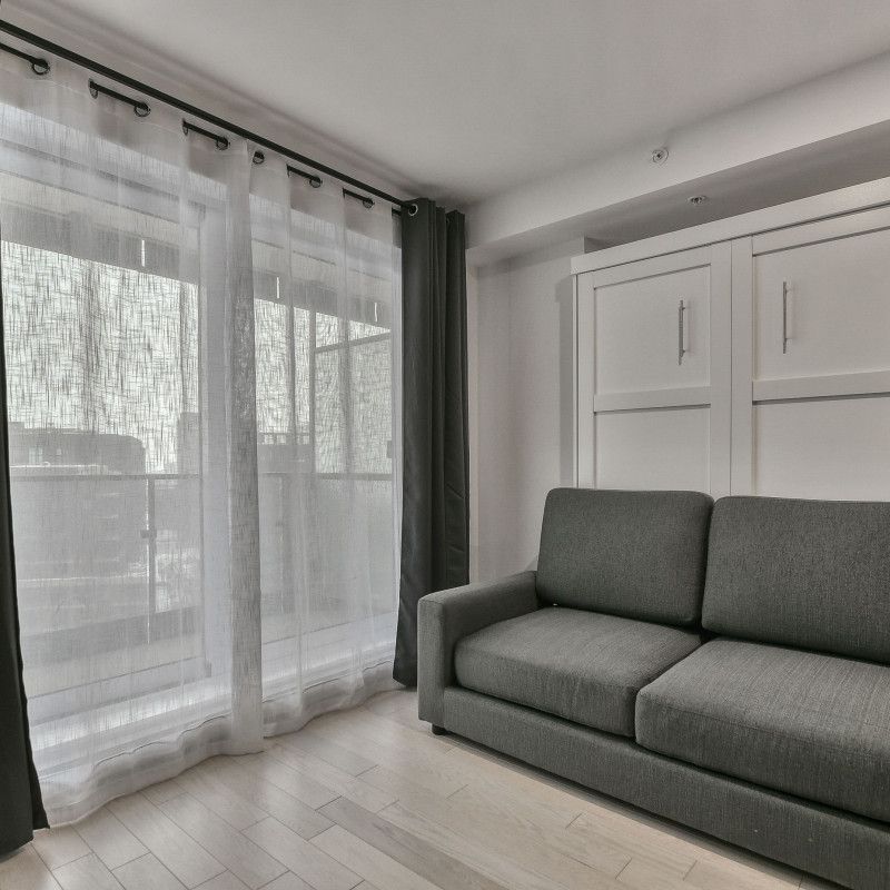 Studio d’exception offert en location semi-meublée à Griffintown – Vue imprenable sur le canal Lachine et la ville - Photo 1