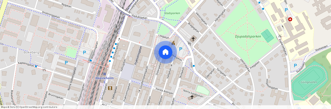 Hässleholm, Skåne, Stadshusgatan 2