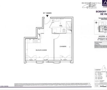 location Appartement T2 DE 39.77m² À BOBIGNY - Photo 1