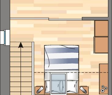 Aussergewöhnliche 2-ZKB-Wohnung in Fachhochschul-, und Klinikumnähe... - Photo 3