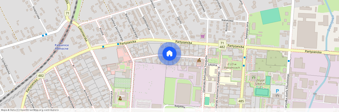 ul. Chłodna, Pabianice, pabianicki, łódzkie