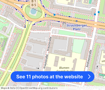 Stilvoll wohnen in Friedrichshain – 2-Zimmer mit Parkett und Balkon - Photo 1