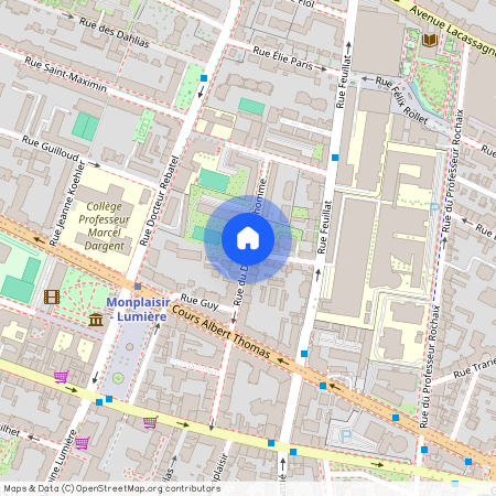 Rue du Docteur Bonhomme, Francja, Lyon