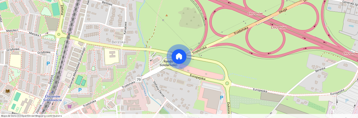 ul. Trzebińska, Chrzanów, Chrzanów, chrzanowski, małopolskie