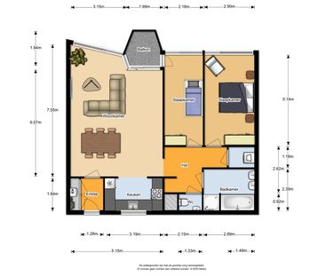 Appartement te huur: Koningin Wilhelminaplein 148 1062 KS Amsterdam - Foto 1